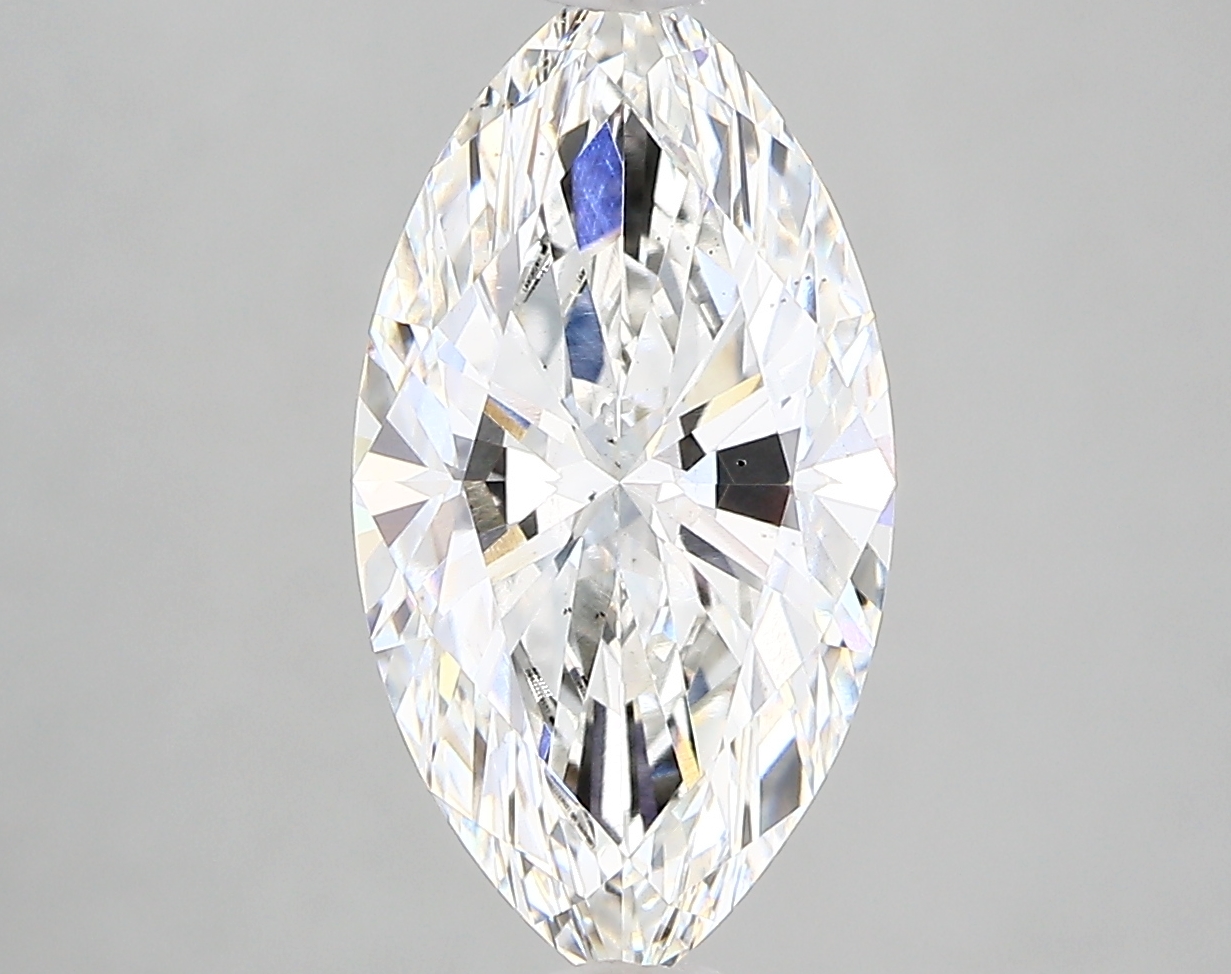2.60 Carat G-VS2 Ideal Marquise Diamond