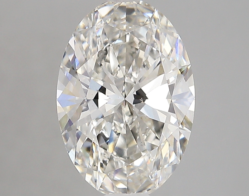 3.07 Carat H-VS1 Ideal Oval Diamond