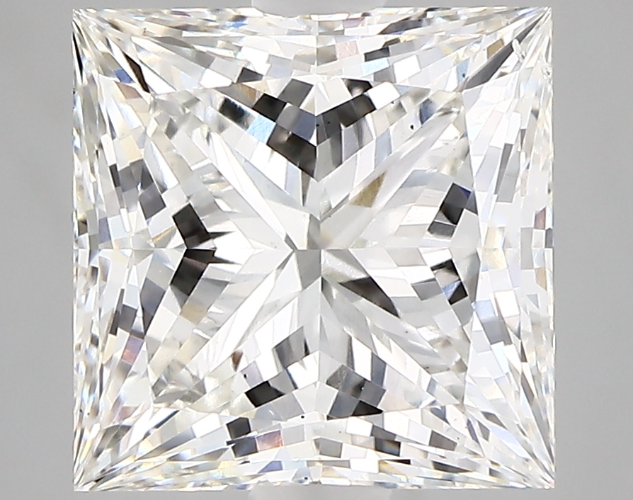 5.59 Carat G-VS2 Ideal Princess Diamond