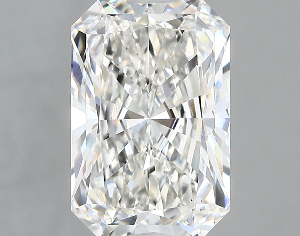 4.21 Carat G-VS2 Ideal Radiant Diamond