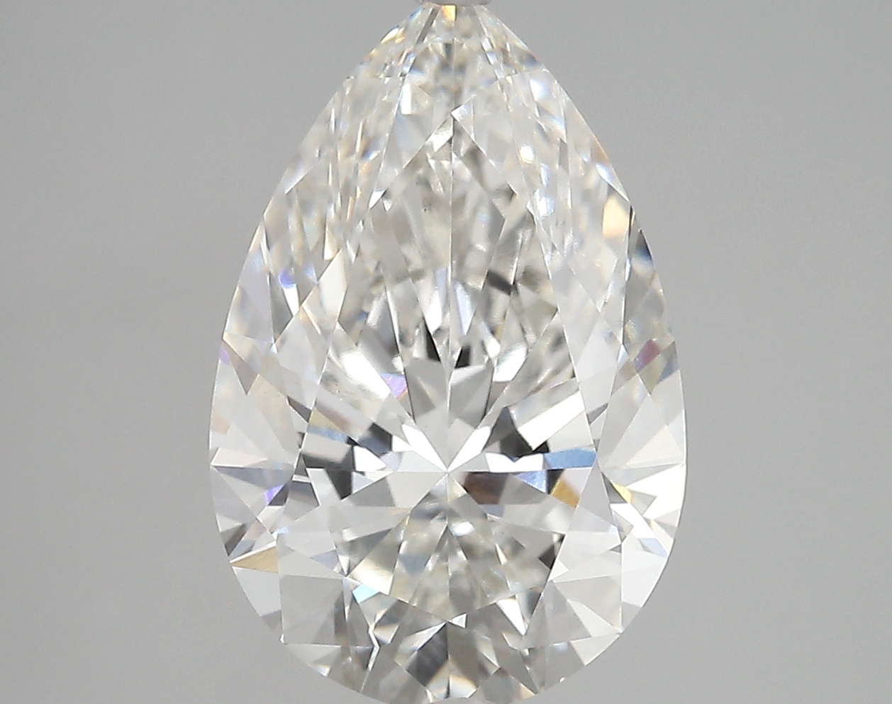 4.73 Carat H-VS1 Ideal Pear Diamond