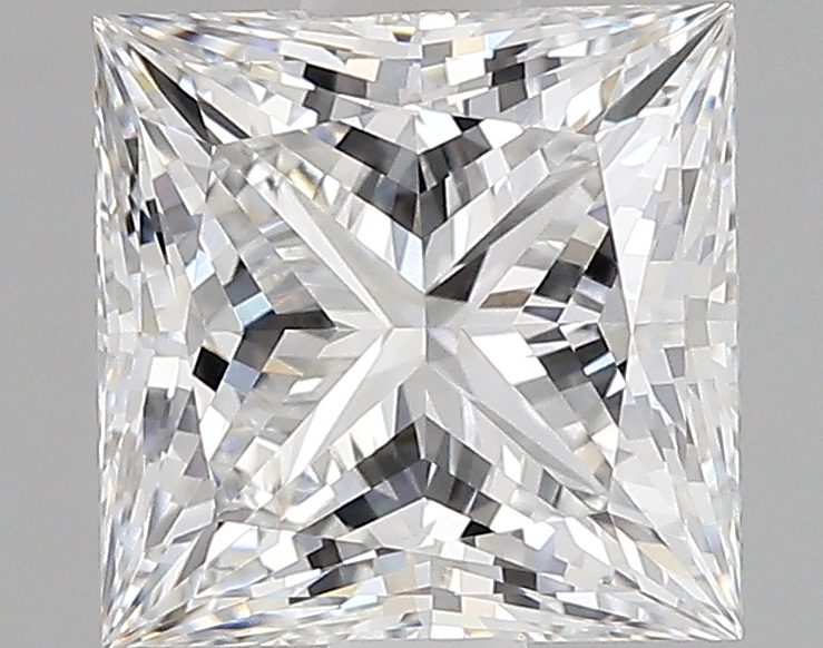 3.11 carat Princess lab-grown diamond