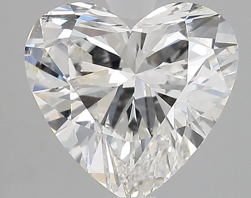 3.24 Carat G-VS2 Ideal Heart Diamond